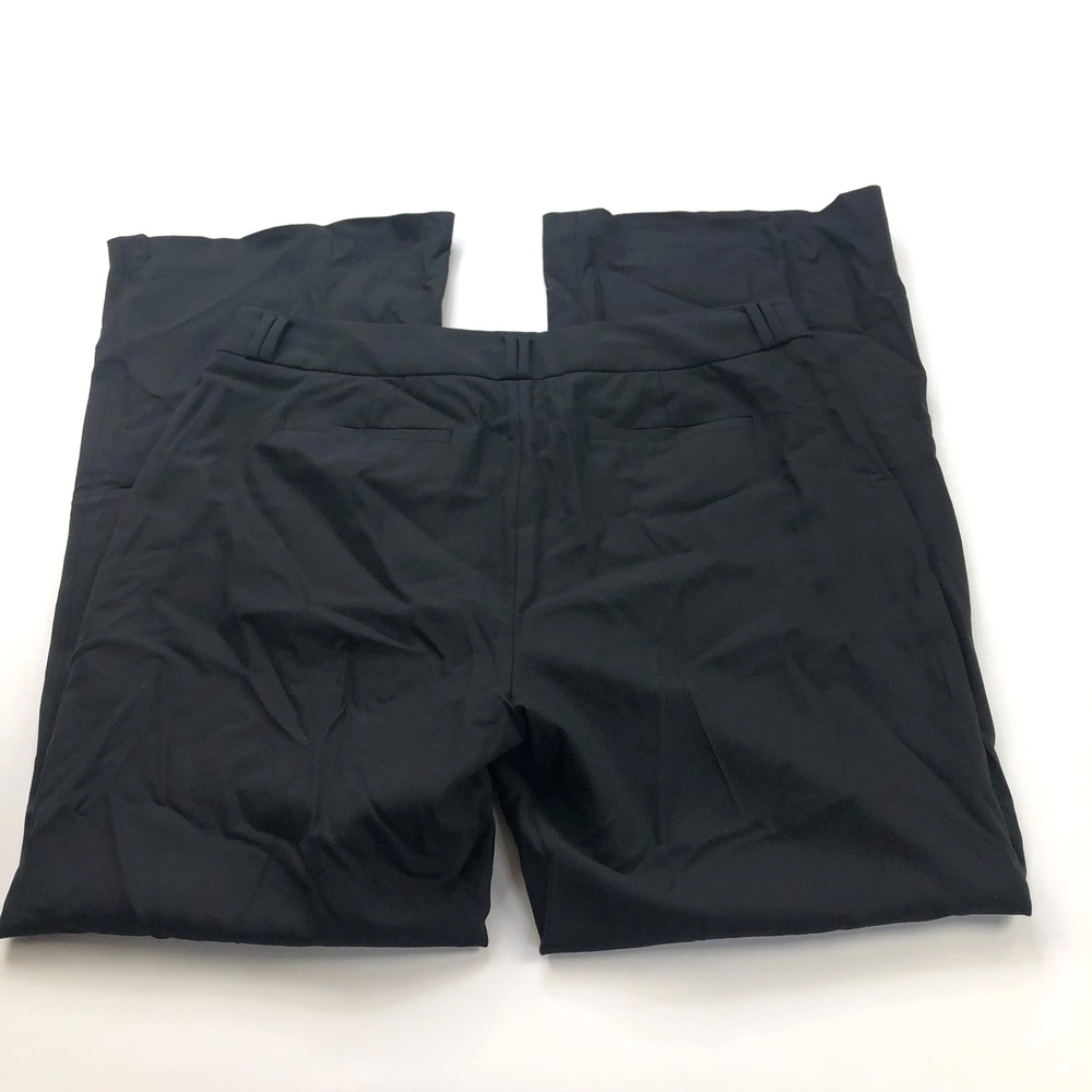 Banana Republic Jackson Fit 14 (Fit 35W 32L) High Rise Wool Dress Pants Black